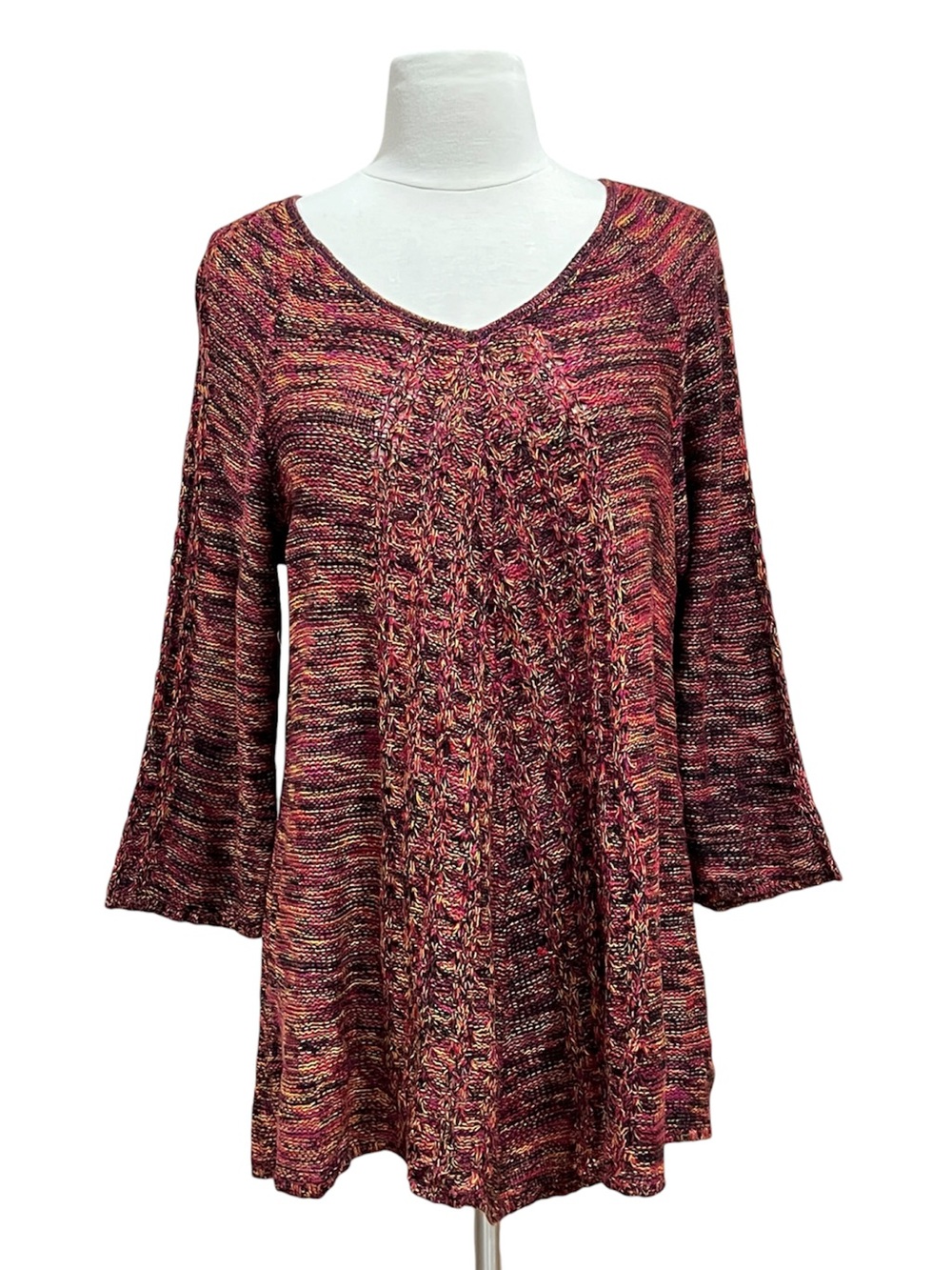 Notations Knit Tunic Sweater Size Medium